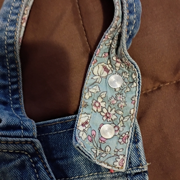 Jordache Overall Denim Shorts - Picture 3 of 4